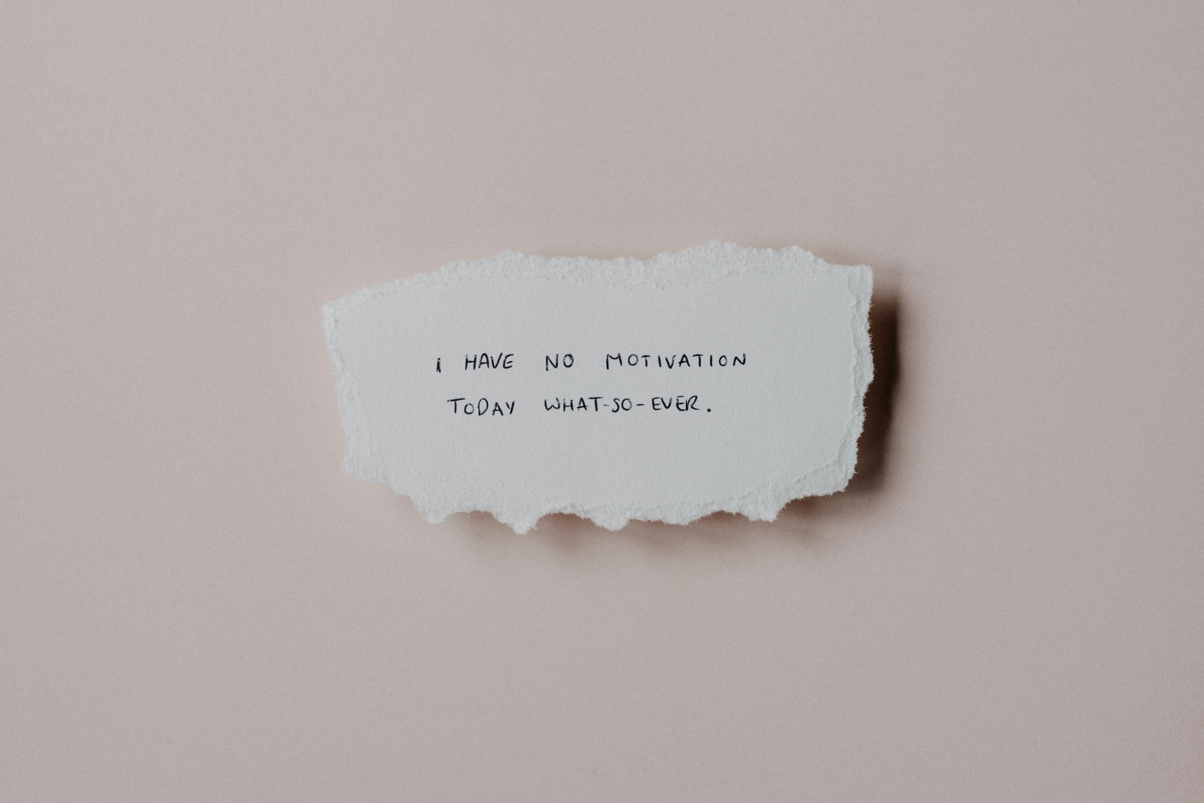Why You Really Feel Unmotivated (And How to Beat It)